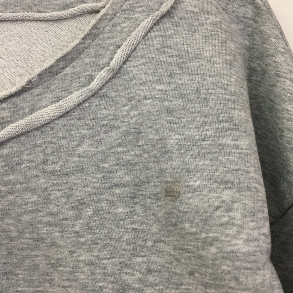 Whiteroom & Cactus Round Neck 1/2 Button Up Sweat Shirt Womens Size S Gray - Picture 14 of 14
